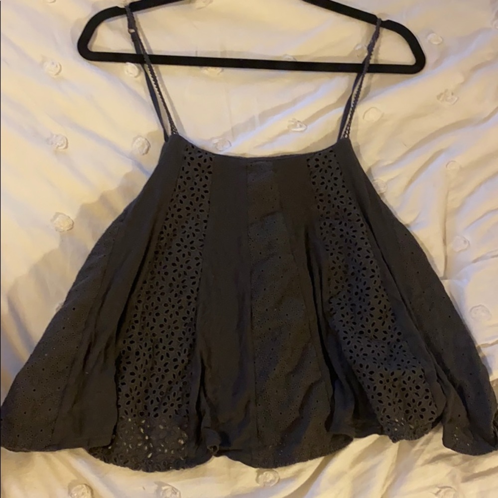 American Eagle Soft and Sexy Tank Top Dark Gray